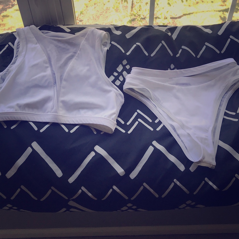 White Hot Miami Styles Bathing Suit